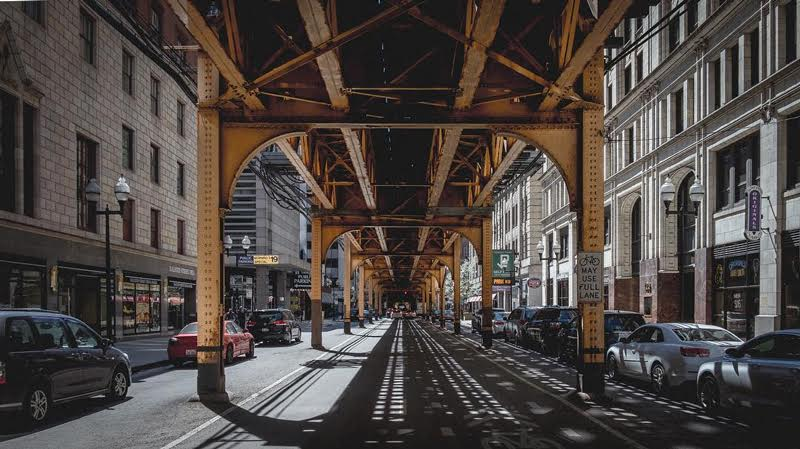 To Infinity and Beyond. Chicago, Illinois. By warlockpie.